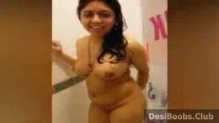 Gujarati nude gf sexy boobs in shower mms