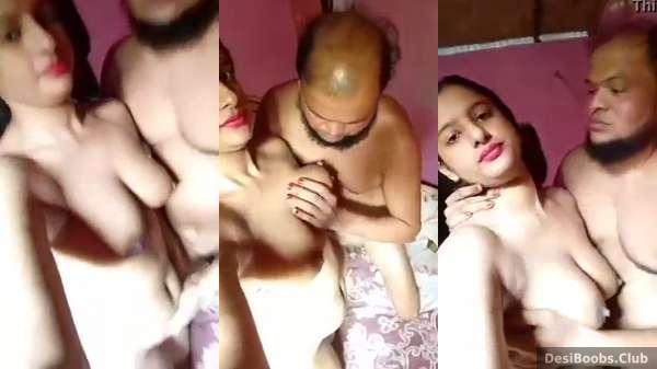 Muslim Girl Boobs Pressing Video - Muslim big boobs pressed of nude wife by mulla - Desi mms