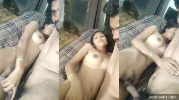 Marathi Girle Sex - Marathi boobs girl takes lover's cock in pussy | 18+ xxx bf