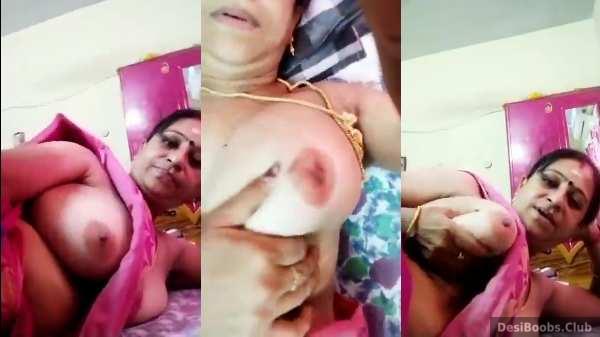 600px x 337px - Tamil big boobs aunty records hot nude mms for lover uncle