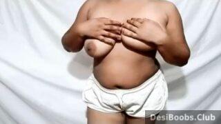 Stripping cam show of big boobs Bangla babe